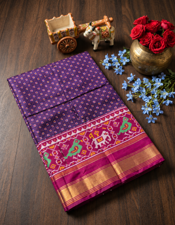 Single Ikat Patola Saree