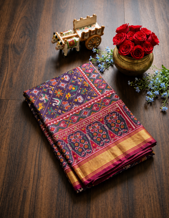 Single Ikat Patola Saree
