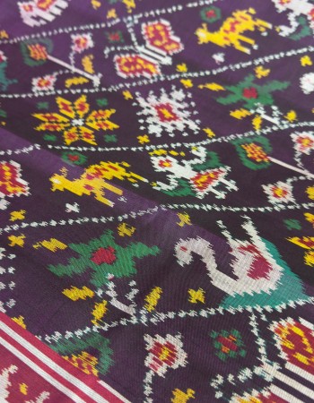Single Ikat Patola Saree