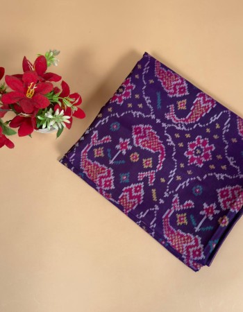 Rajkot Single Ikat Patola Saree