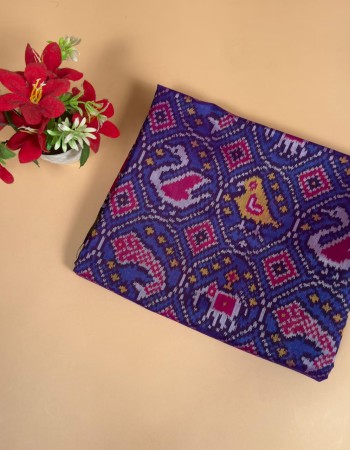 Rajkot Single Ikat Patola Saree