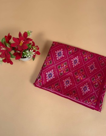 Rajkot Single Ikat Patola Saree