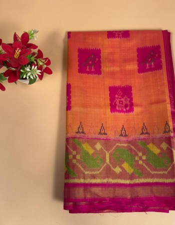 Rajkot Single Ikat Patola Saree