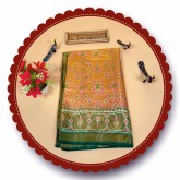 DOUBLE ZARI TUSSUE PATOLA SAREE