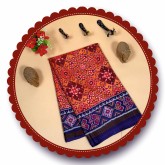 Single Ikat Patola Saree