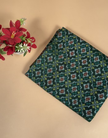 Rajkoti Single Ikat Patola Saree