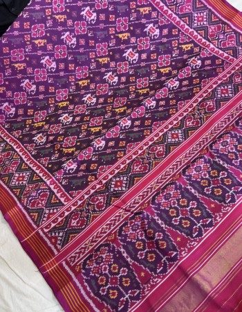 Single Ikat Patola Saree