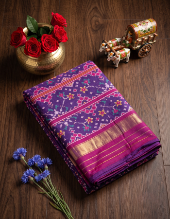 Single Ikat Patola Saree