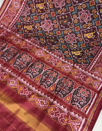 Single Ikat Patola Saree