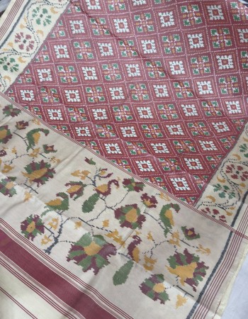 Single Ikat Patola Saree