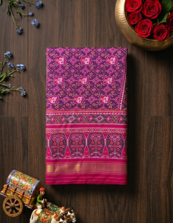 Single Ikat Patola Saree