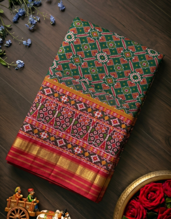 Single Ikat Patola Saree