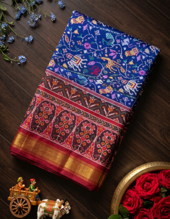 Single Ikat Patola Saree