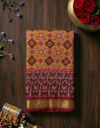 Single Ikat Patola Saree