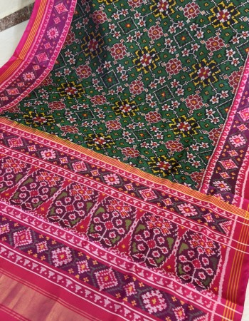 Single Ikat Patola Saree