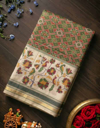 Single Ikat Patola Saree
