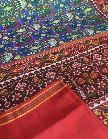 Single Ikat Patola Saree