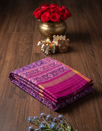 Single Ikat Patola Saree