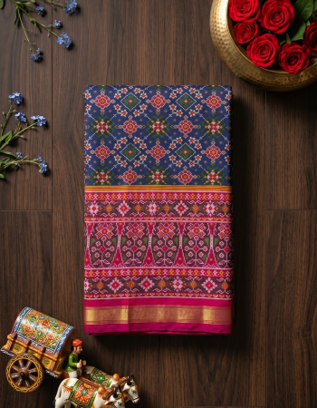 Single Ikat Patola Saree