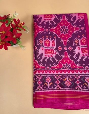 Single ikat patola saree