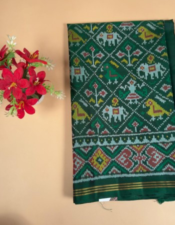Single ikat patola saree