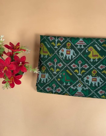 Single ikat patola saree