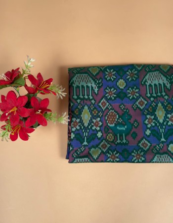 Single ikat patola saree