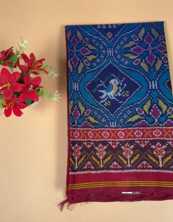 Single ikat patola saree