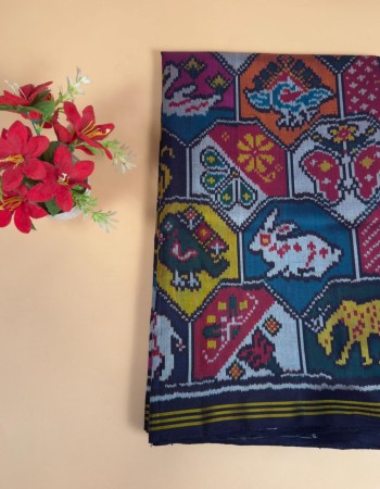 Single ikat patola saree