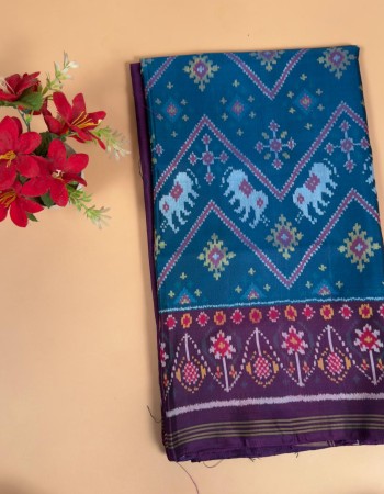 Single ikat patola saree