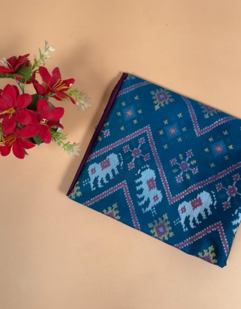 Single ikat patola saree