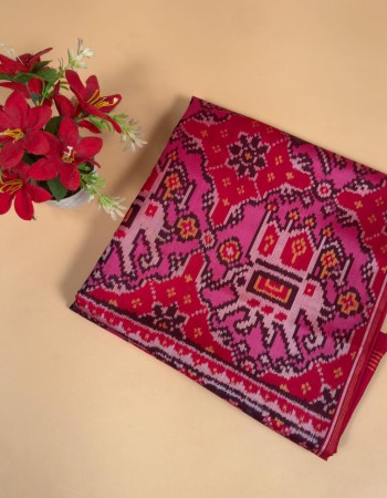 Single ikat patola saree