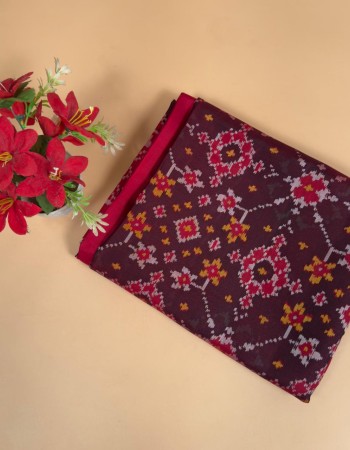 Single ikat patola saree
