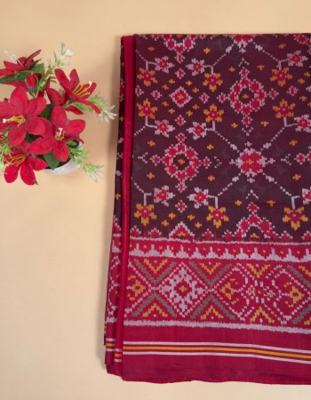 Single ikat patola saree