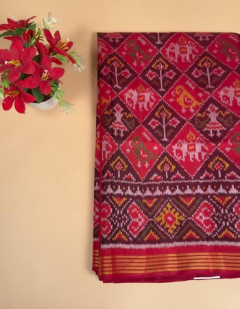 Single ikat patola saree