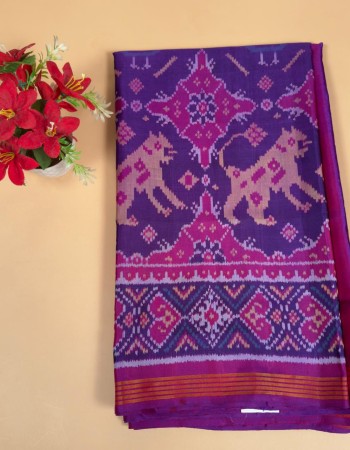 Single ikat patola saree