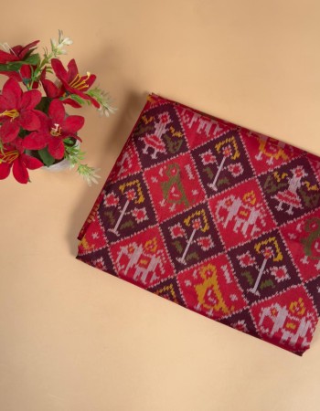 Single ikat patola saree