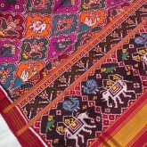 TWILL IKAT PATOLA SAREE