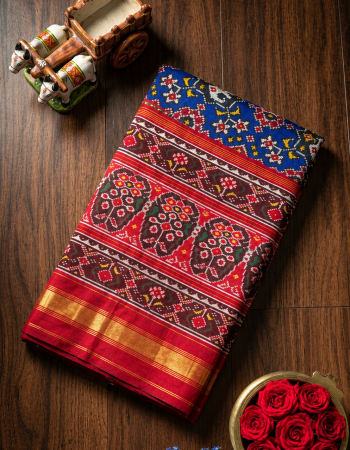 Single Ikat Patola Saree