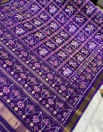 Single Ikat Patola Saree